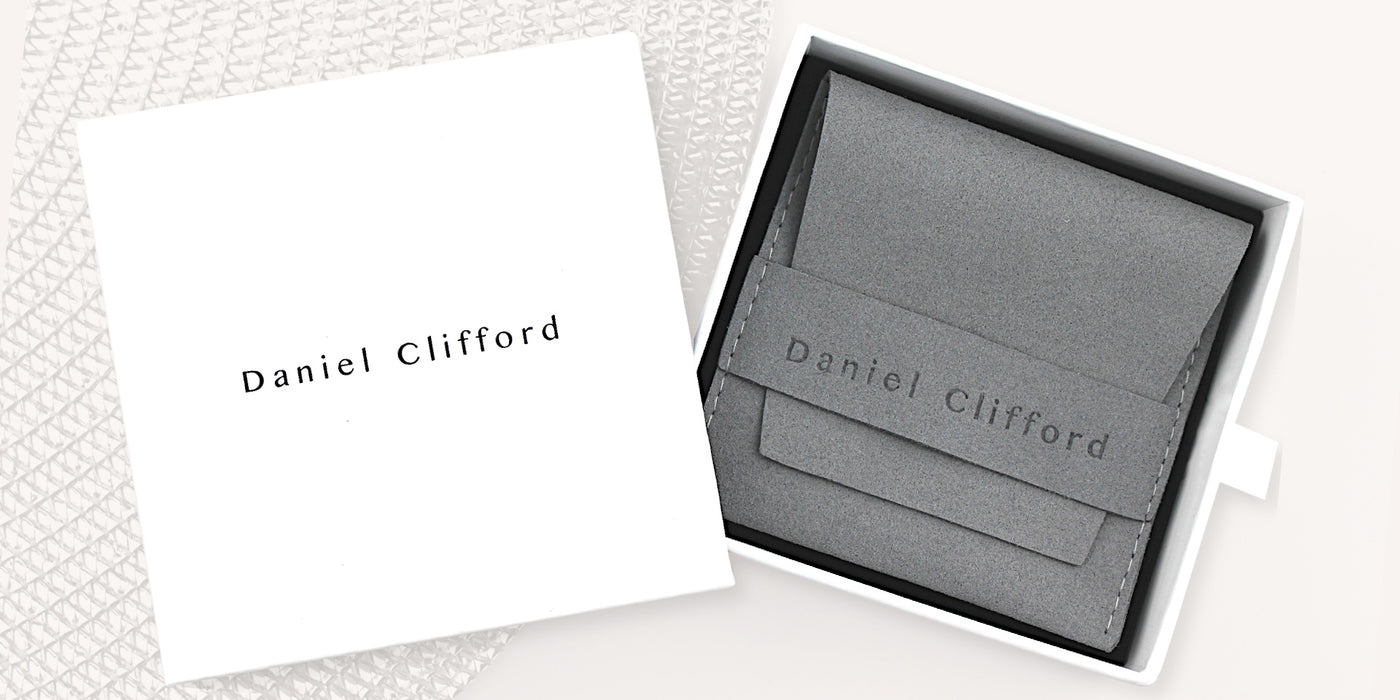 DANIEL CLIFFORD Alexandra Damen-Ohrringe 925 Sterling Silber I Zirkonia Kristalle I Geschenk für Frauen